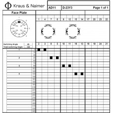 Переключатель AD11 D-23Y3-600 E +S1 V845/A29/A11 +F*D-939795