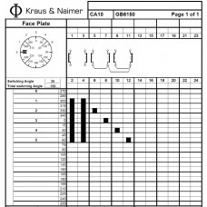 Переключатель CA10 GB6150-600 *FT1 +S0 V750D/3D/11