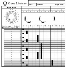 Переключатель AD11 S-6832 EL1 +G521