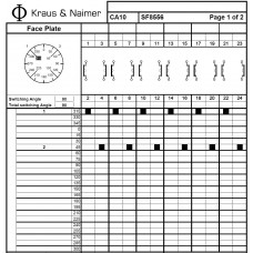 Переключатель CA10 SF8556-600 E +F743