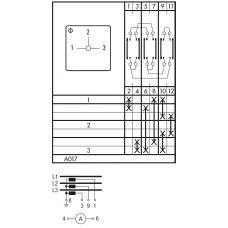 Переключатель CA20-WAA017-600 E