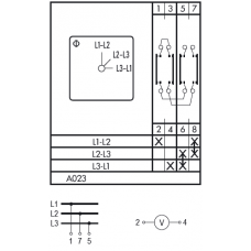 Переключатель CA25 A023-600 E