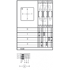 Переключатель CA40 A048-600 E