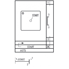 Переключатель CA25B A175-600 E