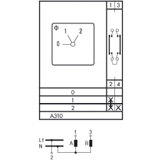 Переключатель DH10 A310-600 E