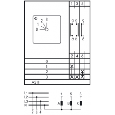 Переключатель C43 A311-600 E