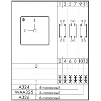 Переключатель CA10-1-A326-600 FT2