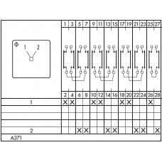 Переключатель DHR10-A371-600 E