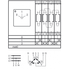 Переключатель CG6-A440-600 E