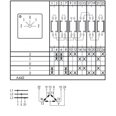 Переключатель CA25B A442-600 E