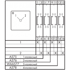 Переключатель CHR10-A575-600 E