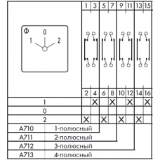 Переключатель A11 A710 VE