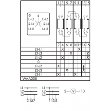 Переключатель DH12B-WAA008-600 E