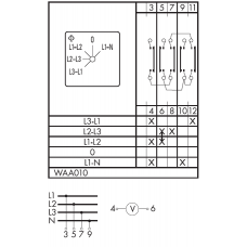 Переключатель CAD11-WAA010-600 E