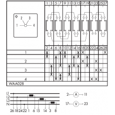 Переключатель CA10-WAA028-600 E