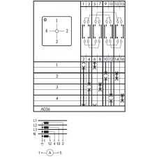 Переключатель CAD12-WAA036-600 E