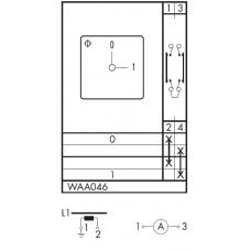 Переключатель CA40-WAA046-600 E