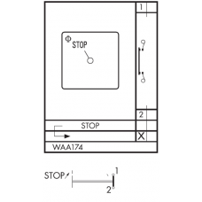 Переключатель CA20-WAA174-600 E