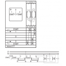 Переключатель CA4-WAA177-600 E