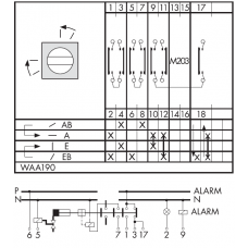 Переключатель CA10B-WAA190-600 E