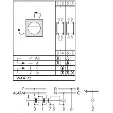 Переключатель CA10-WAA192-600 E