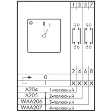 Переключатель C43-WAA206-600 E