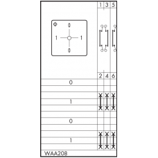 Переключатель C43-WAA208-600 E