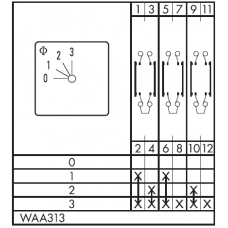 Переключатель C32-WAA313-600 E