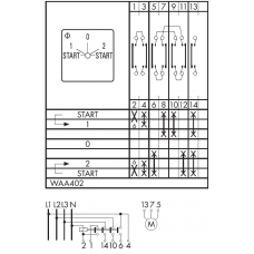 Переключатель CA10-WAA402-600 E