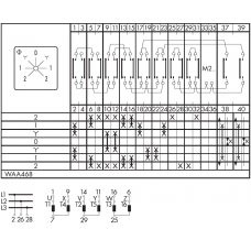 Переключатель CA25-WAA468-600 E