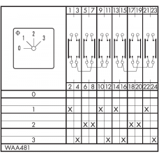 Переключатель C42-WAA481-600 E