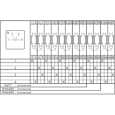 Переключатель C43-WAA485-600 E