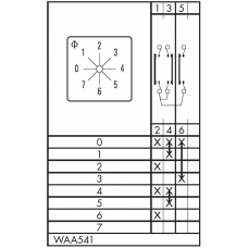 Переключатель CA10B-WAA541-600 E