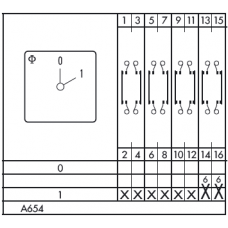 Переключатель C42-WAA654-600 E