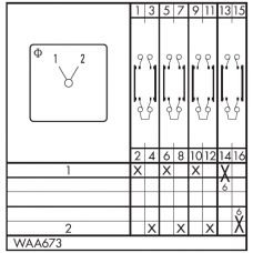 Переключатель C32-WAA673-600 E